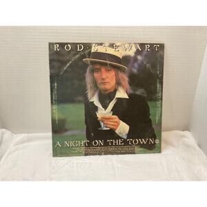 Vintage Vinyl Record - Rod Stewart 'A Night on the Town' 1976 - Great Condition